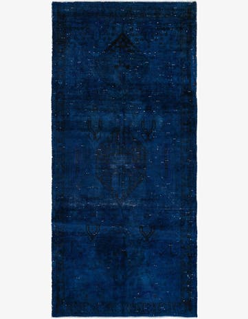 5' x 10' 3 Hand Knotted Ultra Vintage Persian Wool Runner Rug