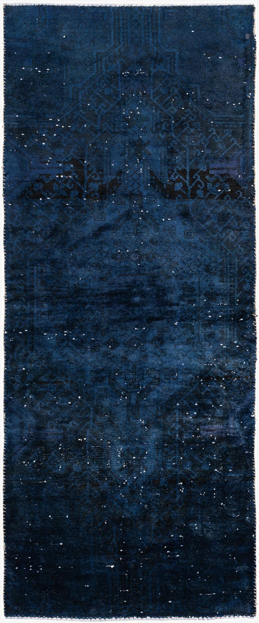 3' x 7' 2  Hand Knotted Ultra Vintage Persian Wool Runner Rug