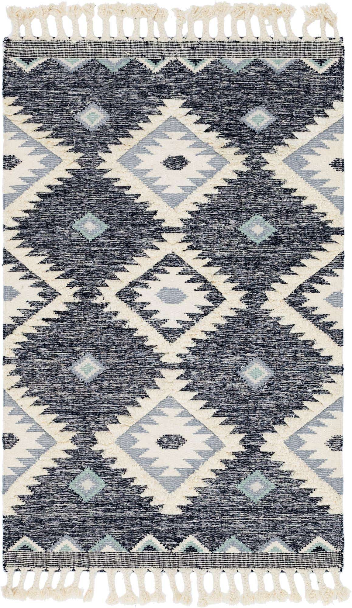 1' 6 x 1' 6 Hand Woven Arizona Wool Sample Rug
