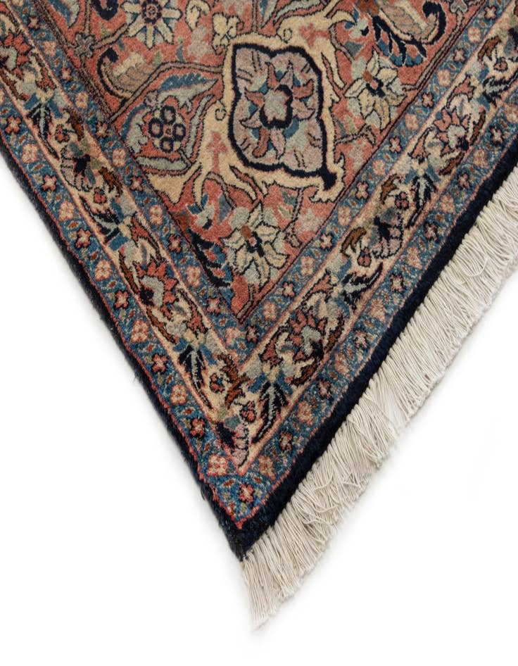 Detail image of 12' 10 x 13' 2  Hand Knotted Bidjar Persian Wool Square Rug