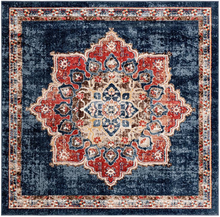 Detail image of 7' x 7' Eden Square Rug