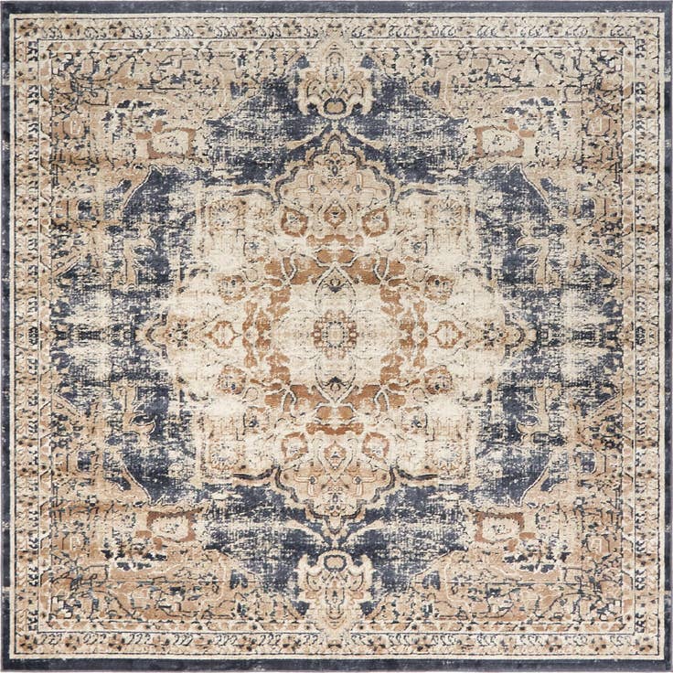 Detail image of 7' x 7' Eliza Square Rug