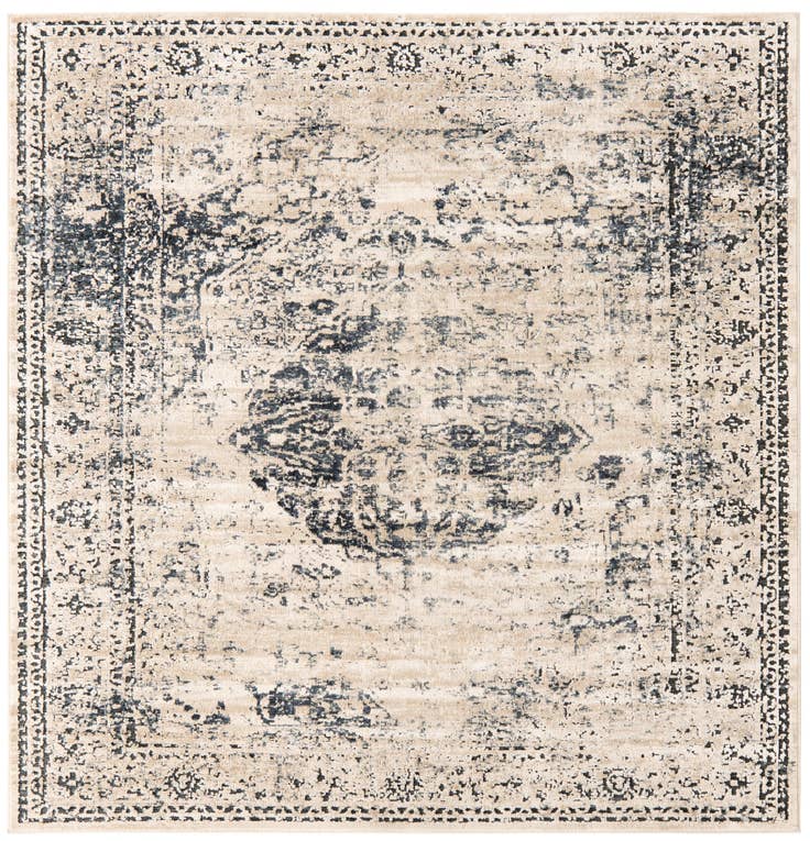 Detail image of 5' 3 x 5' 3 Eliza Square Rug