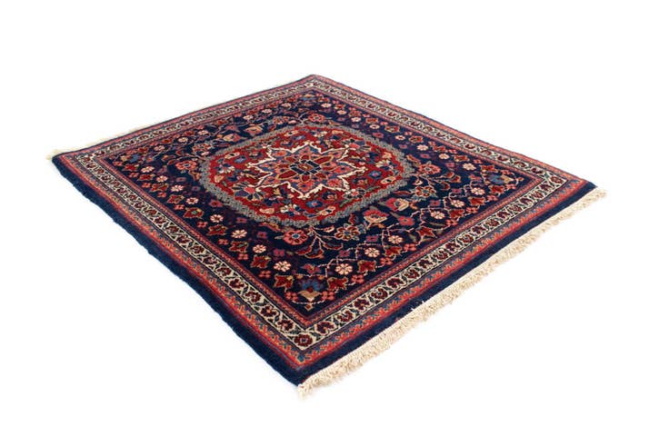 Detail image of 2' x 2' 2 Kashan Square Rug