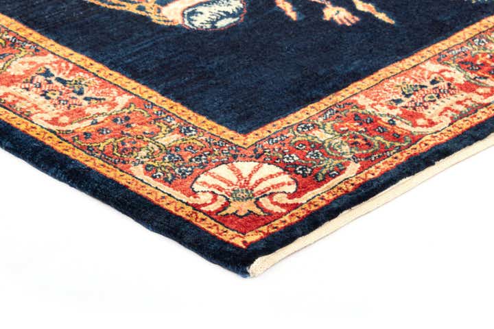4' 6 x 4' 6 Luribaft Wool Square Rug