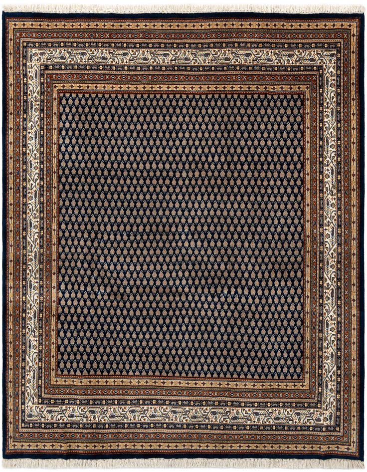 Detail image of 6' 7 x 6' 7 Mir Square Rug