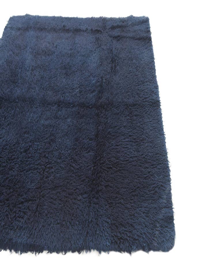 Detail image of 6' 2 x 6' 4  Hand Knotted Moroccan Wool Square Rug