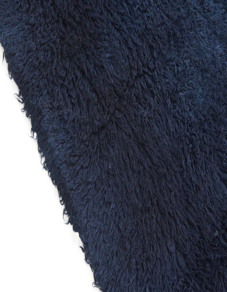 Detail image of 6' 2 x 6' 4  Hand Knotted Moroccan Wool Square Rug