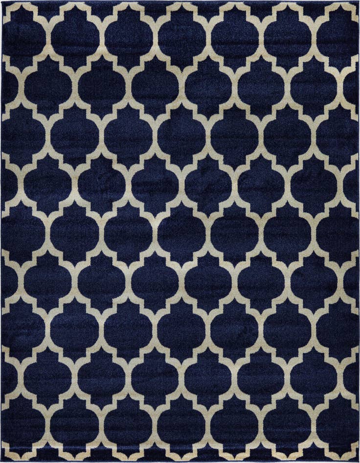 Detail image of 7' 10 x 7' 10 Trellis Square Rug