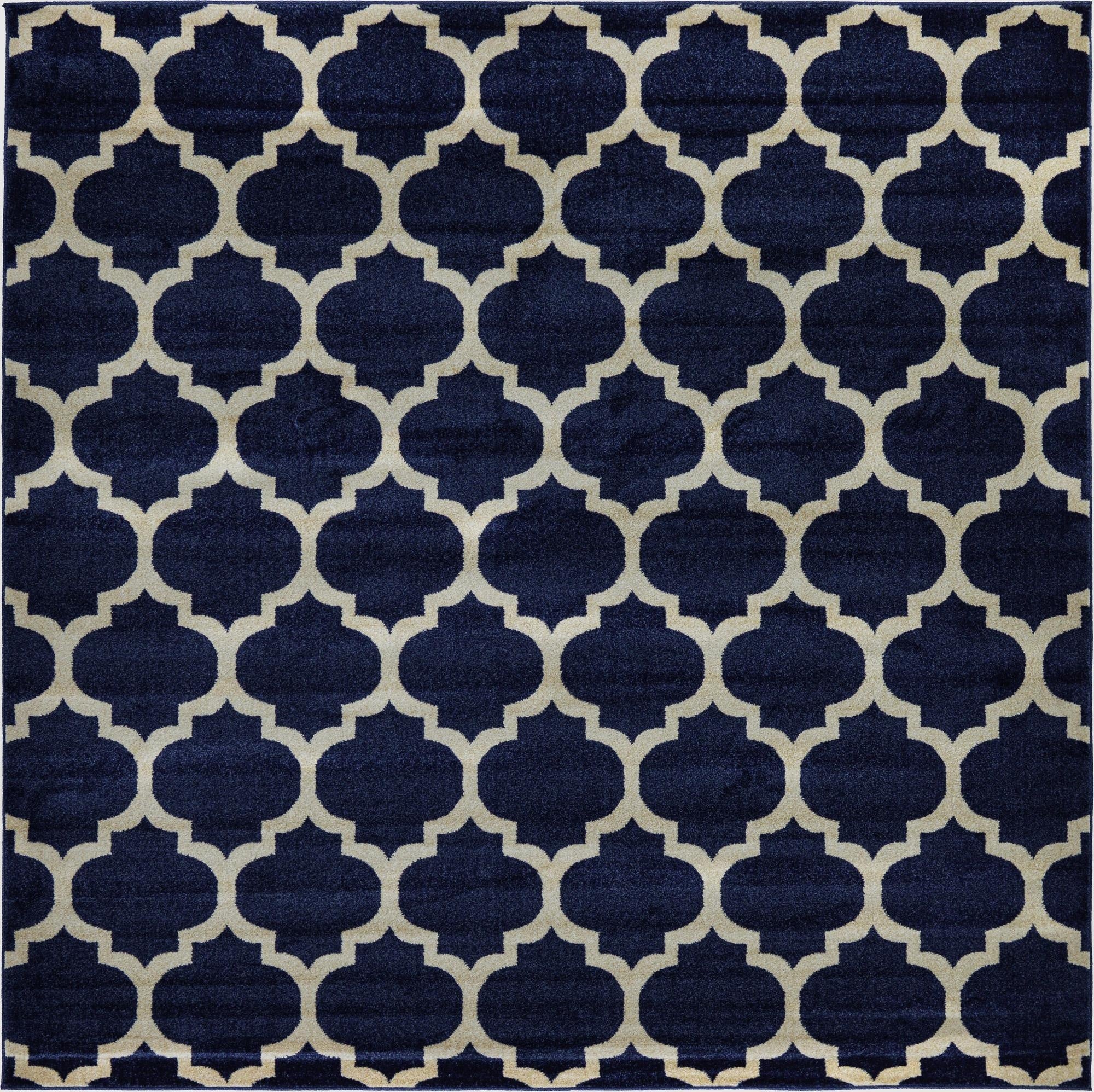 7' 10 x 7' 10 Trellis Square Rug