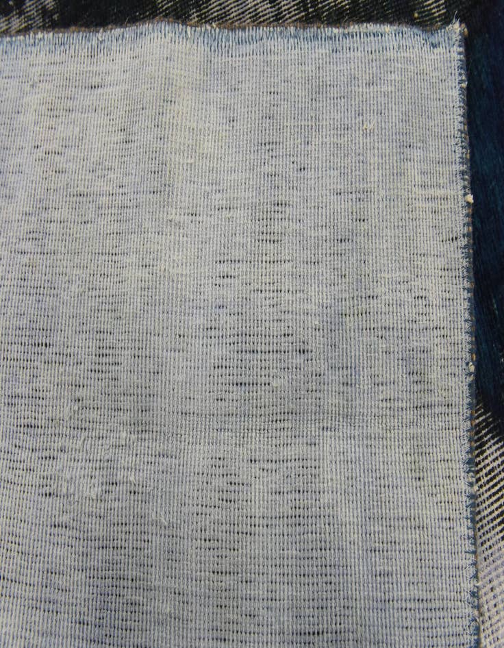 Detail image of 8' 10 x 9'  Hand Knotted Ultra Vintage Persian Wool Square Rug