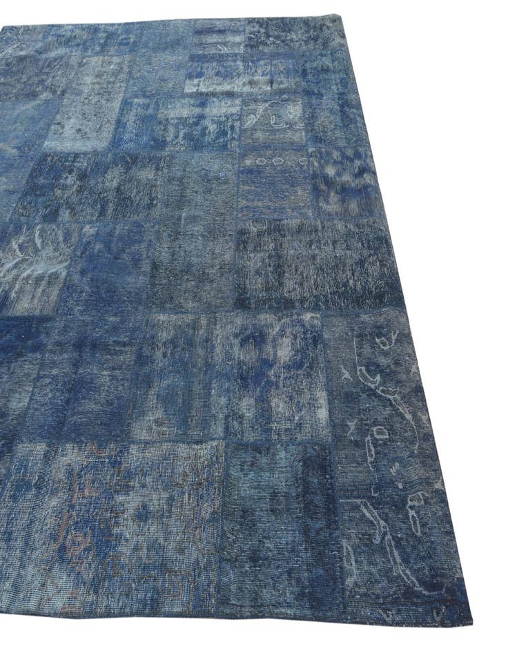 Detail image of 9' 3 x 9' 4  Hand Knotted Ultra Vintage Persian Wool Square Rug