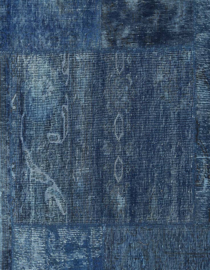 Detail image of 9' 3 x 9' 4  Hand Knotted Ultra Vintage Persian Wool Square Rug