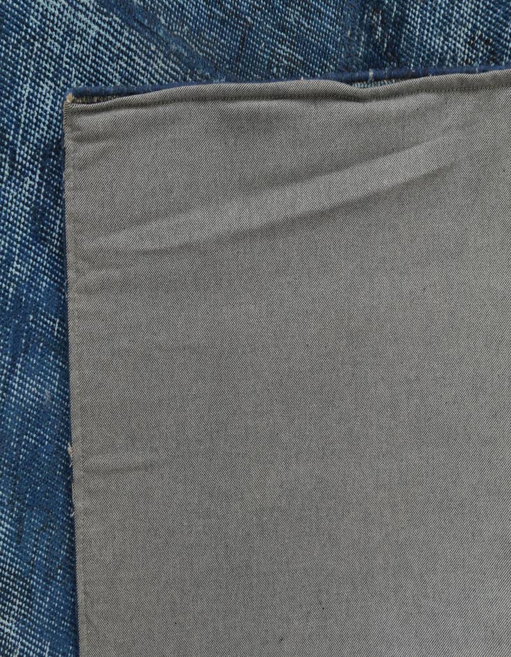 Detail image of 9' 3 x 9' 4  Hand Knotted Ultra Vintage Persian Wool Square Rug