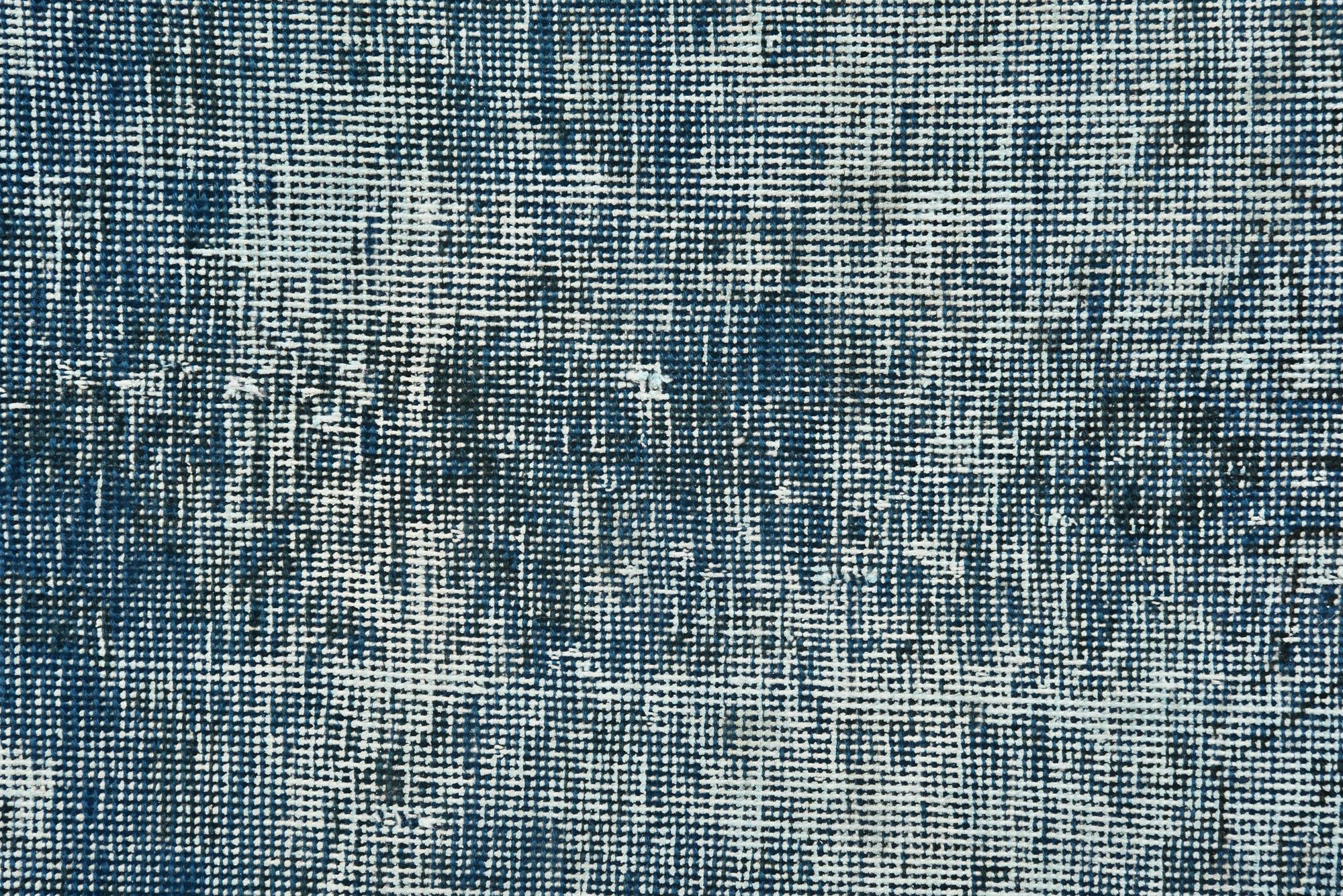 9' 6 x 9' 8 Hand Knotted Ultra Vintage Persian Wool Square Rug