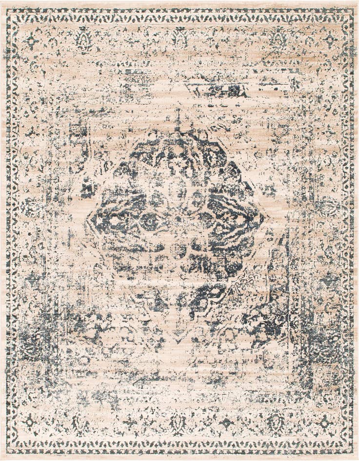 Detail image of 6' 9 x 7' Villa Square Rug