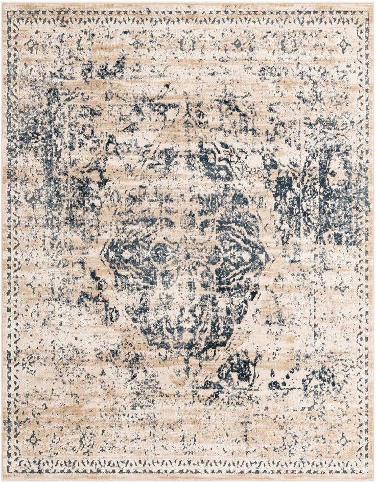 Detail image of 6' x 6' Villa Square Rug