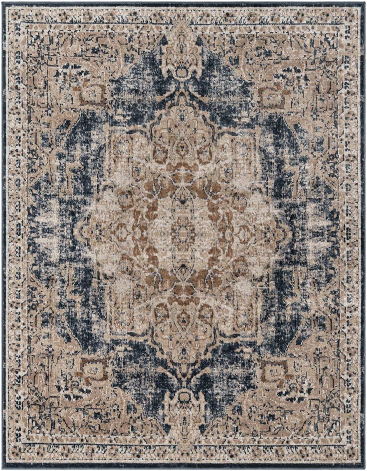 Detail image of 6' x 6' Villa Square Rug