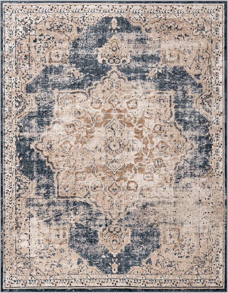 Detail image of 7' 10 x 7' 10 Villa Square Rug