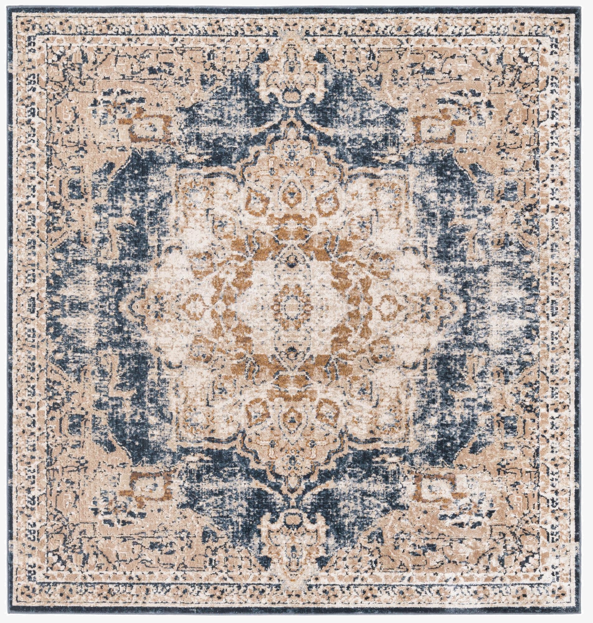 5' 3 x 5' 3 Villa Square Rug