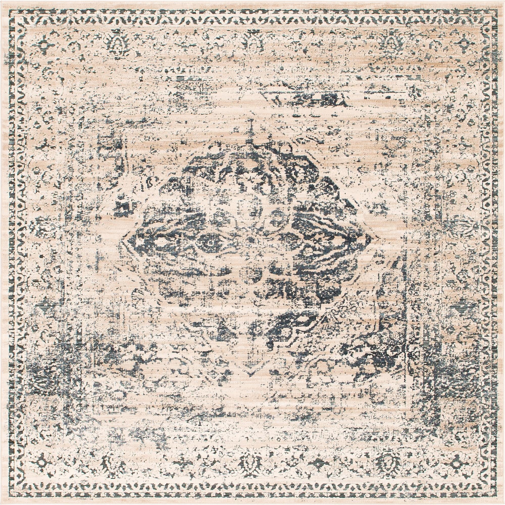 Primary image 6' 9 x 7' Villa Square Rug