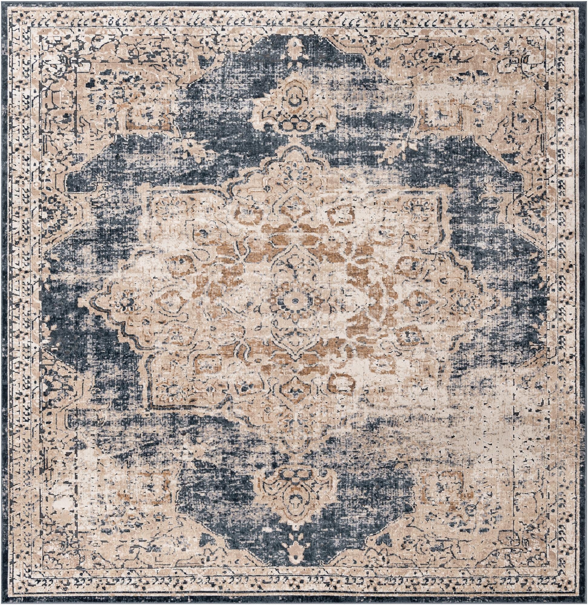 7' 10 x 7' 10 Villa Square Rug