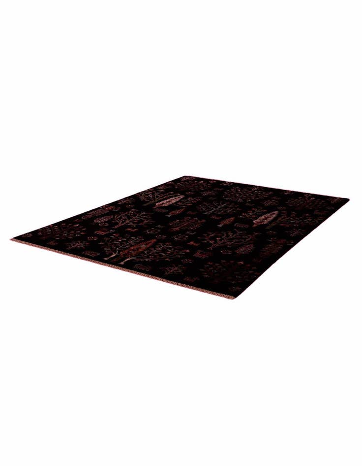 Detail image of 5' 1 x 6' 11 Hand Knotted Ariana Ziegler Rug
