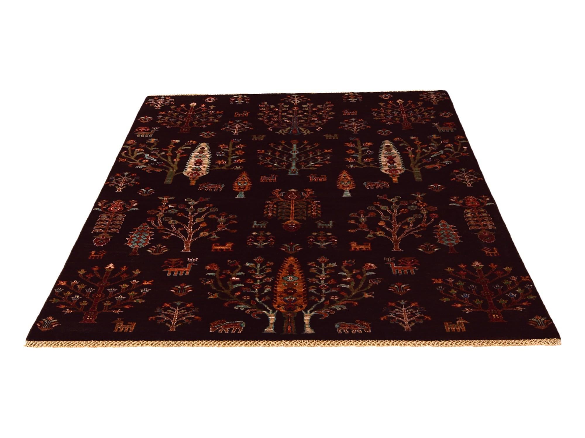 5' 1 x 6' 11 Hand Knotted Ariana Ziegler Rug