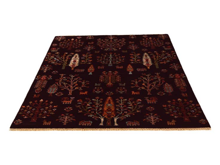 Detail image of 5' 1 x 6' 11 Hand Knotted Ariana Ziegler Rug