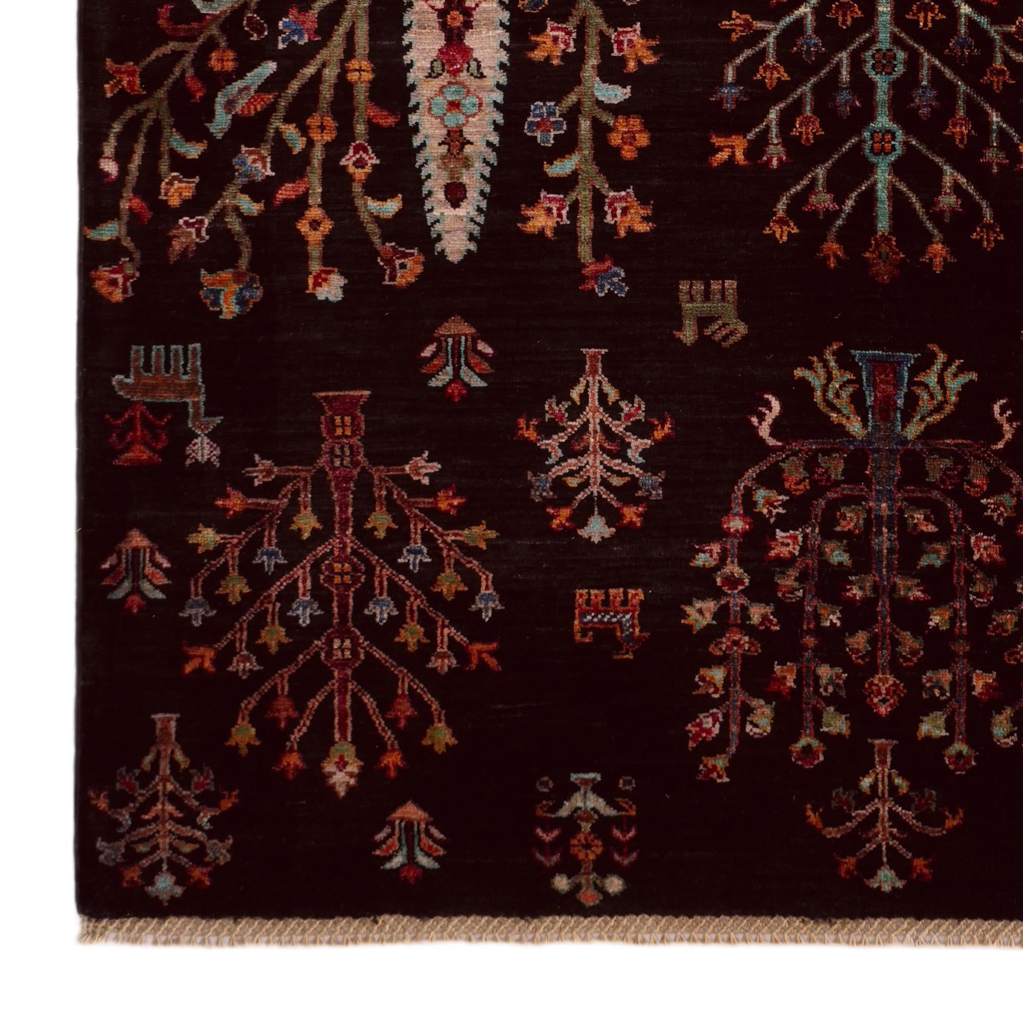 5' 1 x 6' 11 Hand Knotted Ariana Ziegler Rug