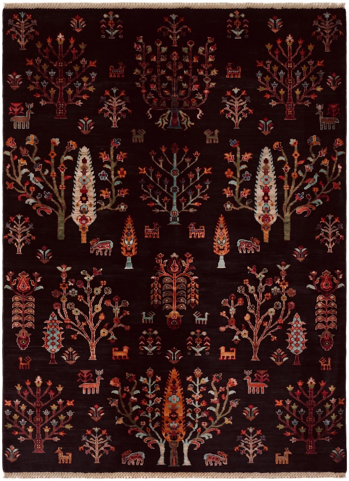 5' 1 x 6' 11 Hand Knotted Ariana Ziegler Rug