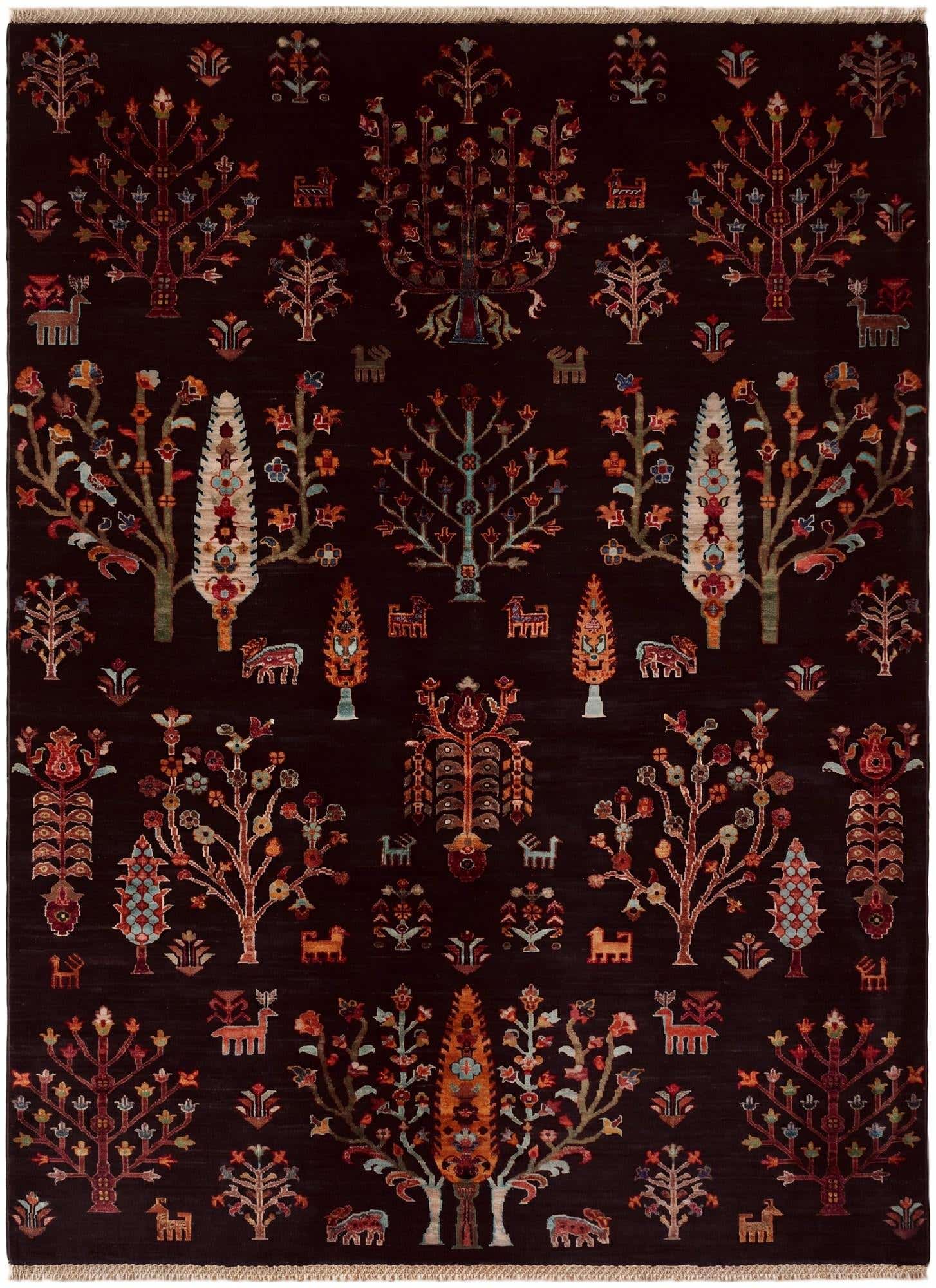 5' 1 x 6' 11 Hand Knotted Ariana Ziegler Rug