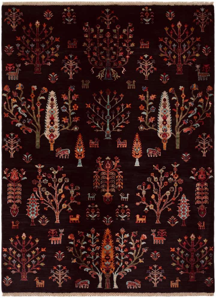 5' 1 x 6' 11 Hand Knotted Ariana Ziegler Rug