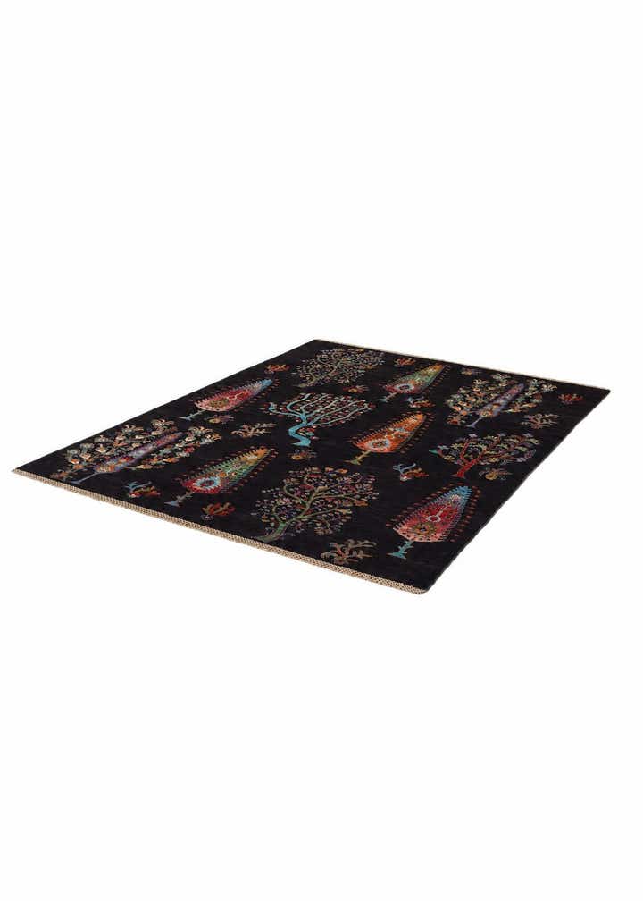 4' 11 x 6' 6 Hand Knotted Ariana Ziegler Rug