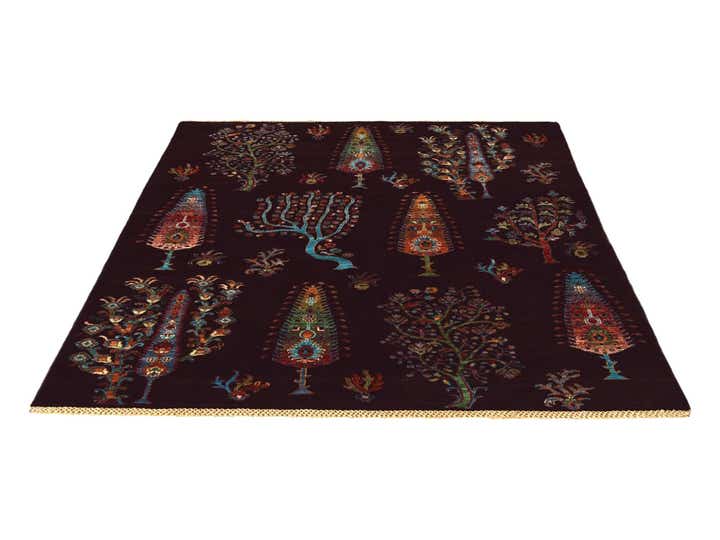4' 11 x 6' 6 Hand Knotted Ariana Ziegler Rug