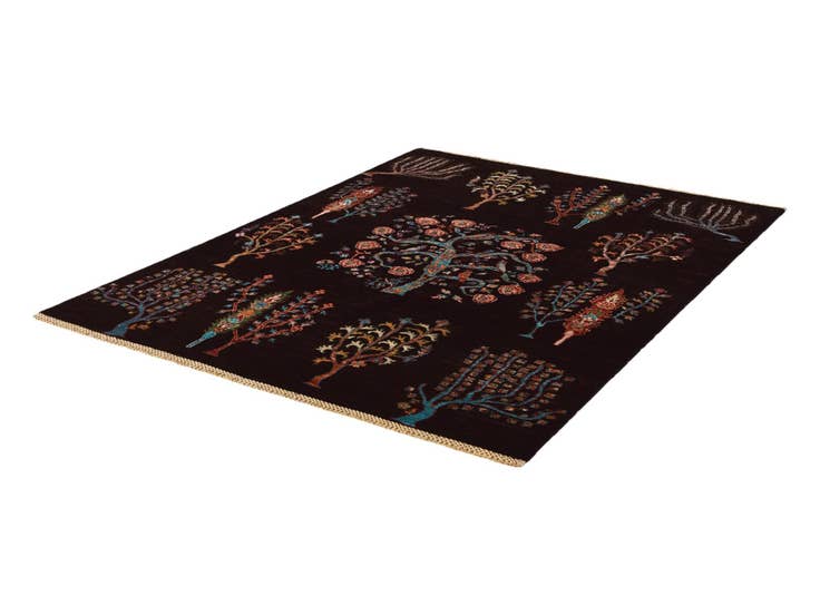 Detail image of 4' 11 x 6' 4 Hand Knotted Ariana Ziegler Rug