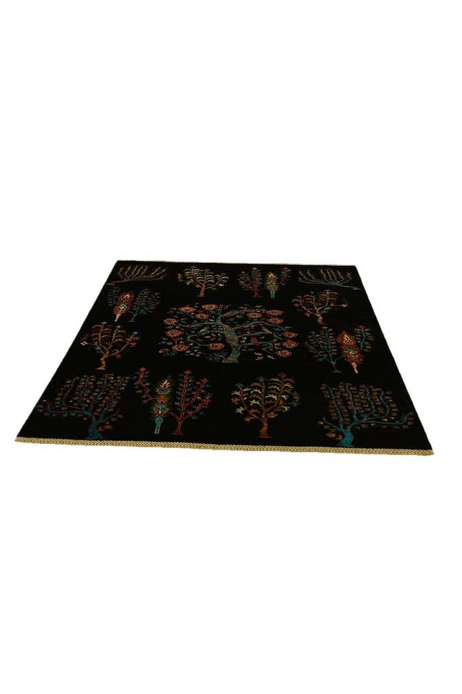 4' 11 x 6' 4 Hand Knotted Ariana Ziegler Rug
