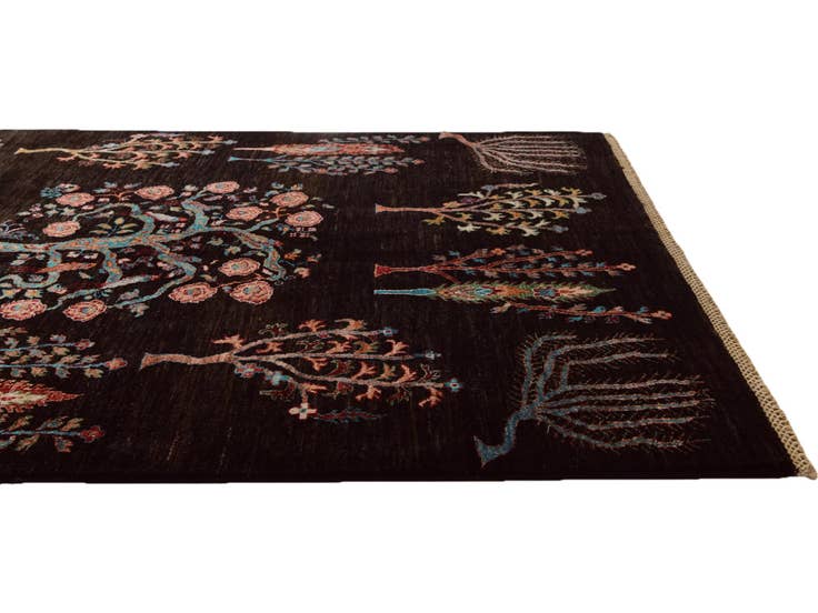 Detail image of 4' 11 x 6' 4 Hand Knotted Ariana Ziegler Rug