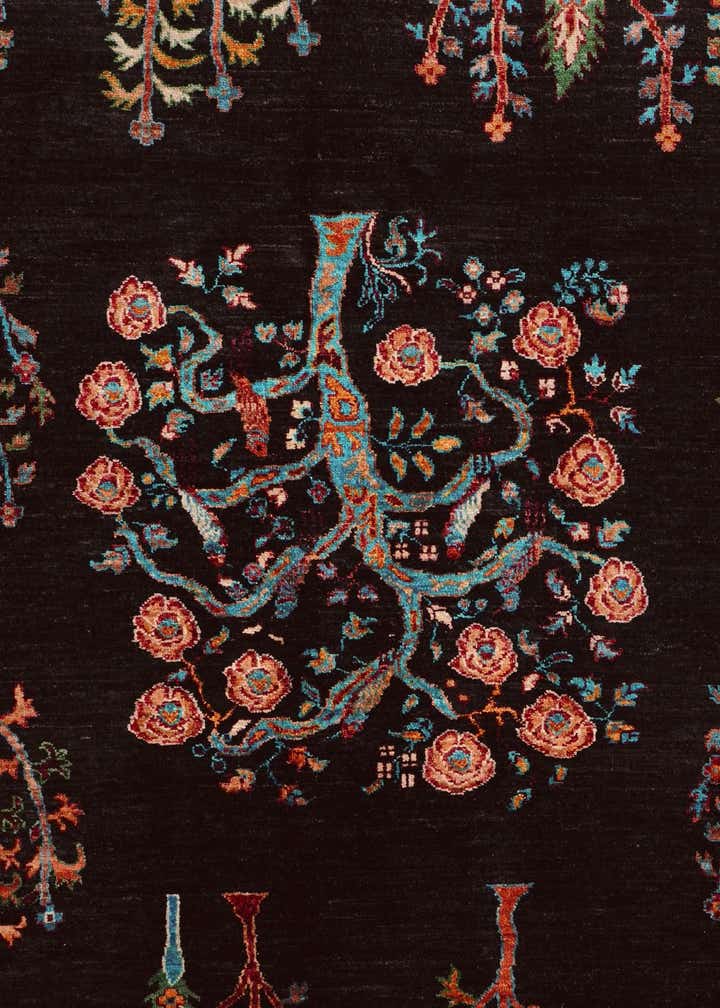 4' 11 x 6' 4 Hand Knotted Ariana Ziegler Rug
