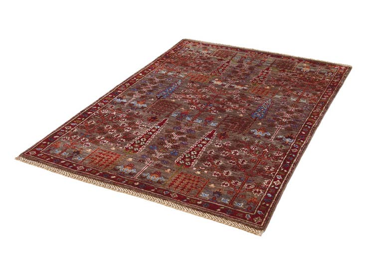 Detail image of 3' 4 x 4' 10 Hand Knotted Ariana Ziegler Rug