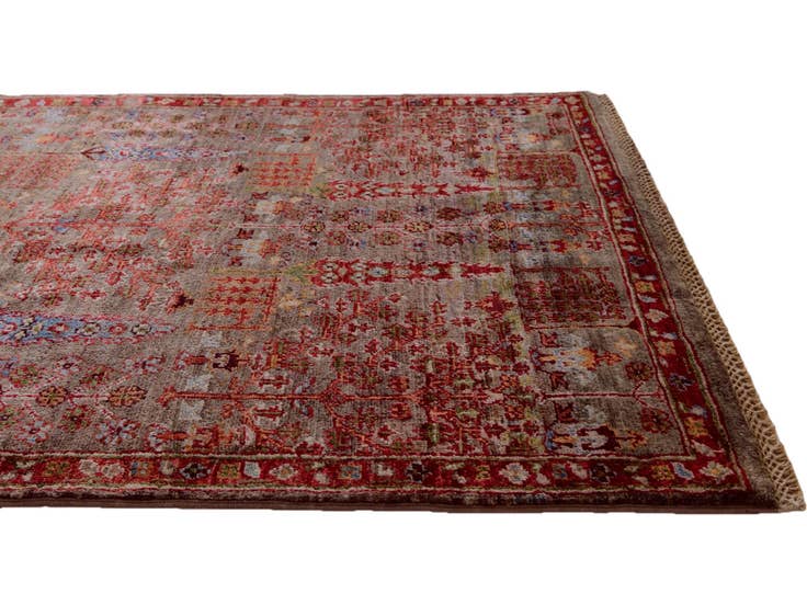 Detail image of 3' 4 x 4' 10 Hand Knotted Ariana Ziegler Rug