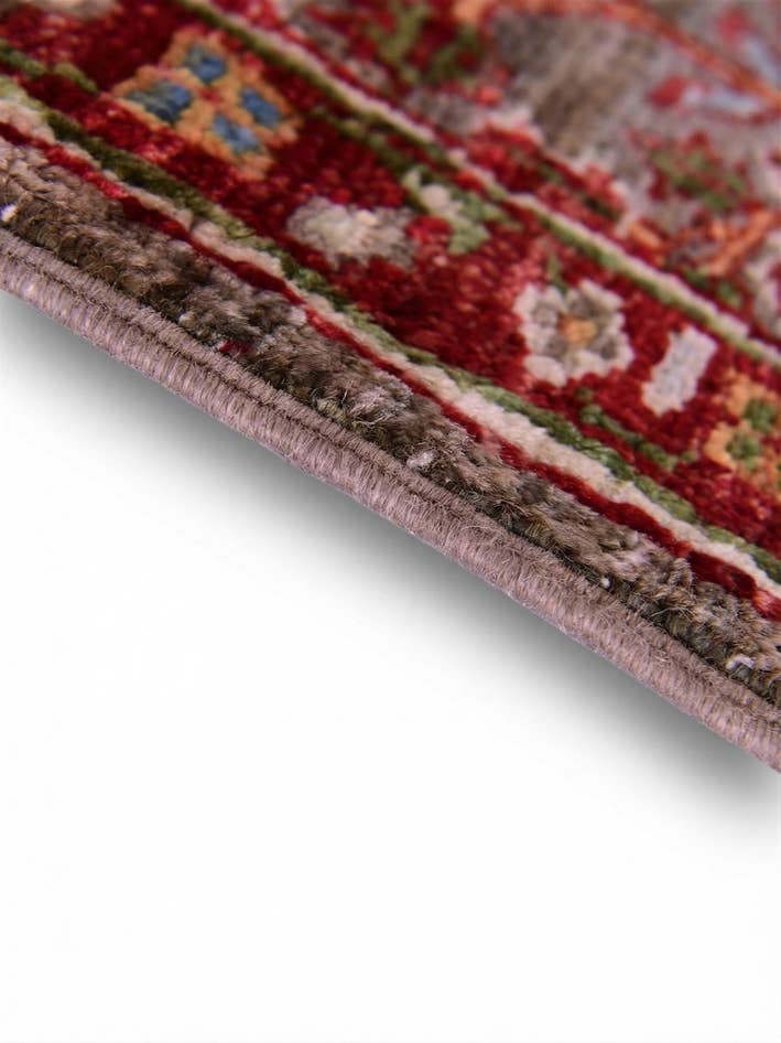 Detail image of 3' 4 x 4' 10 Hand Knotted Ariana Ziegler Rug