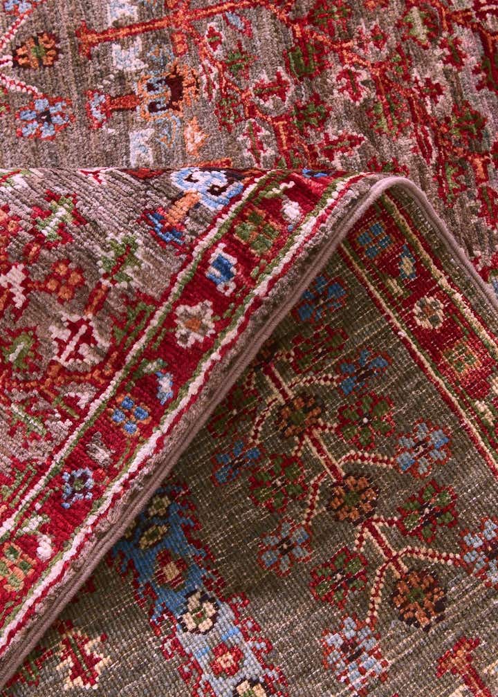 3' 4 x 4' 10 Hand Knotted Ariana Ziegler Rug