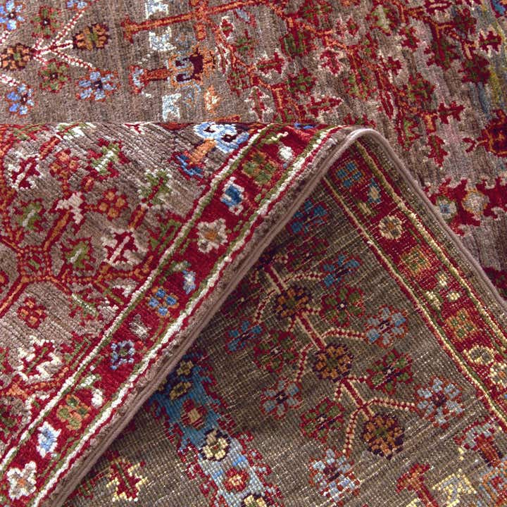 3' 4 x 4' 10 Hand Knotted Ariana Ziegler Rug