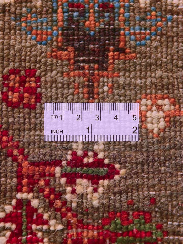 3' 4 x 4' 10 Hand Knotted Ariana Ziegler Rug