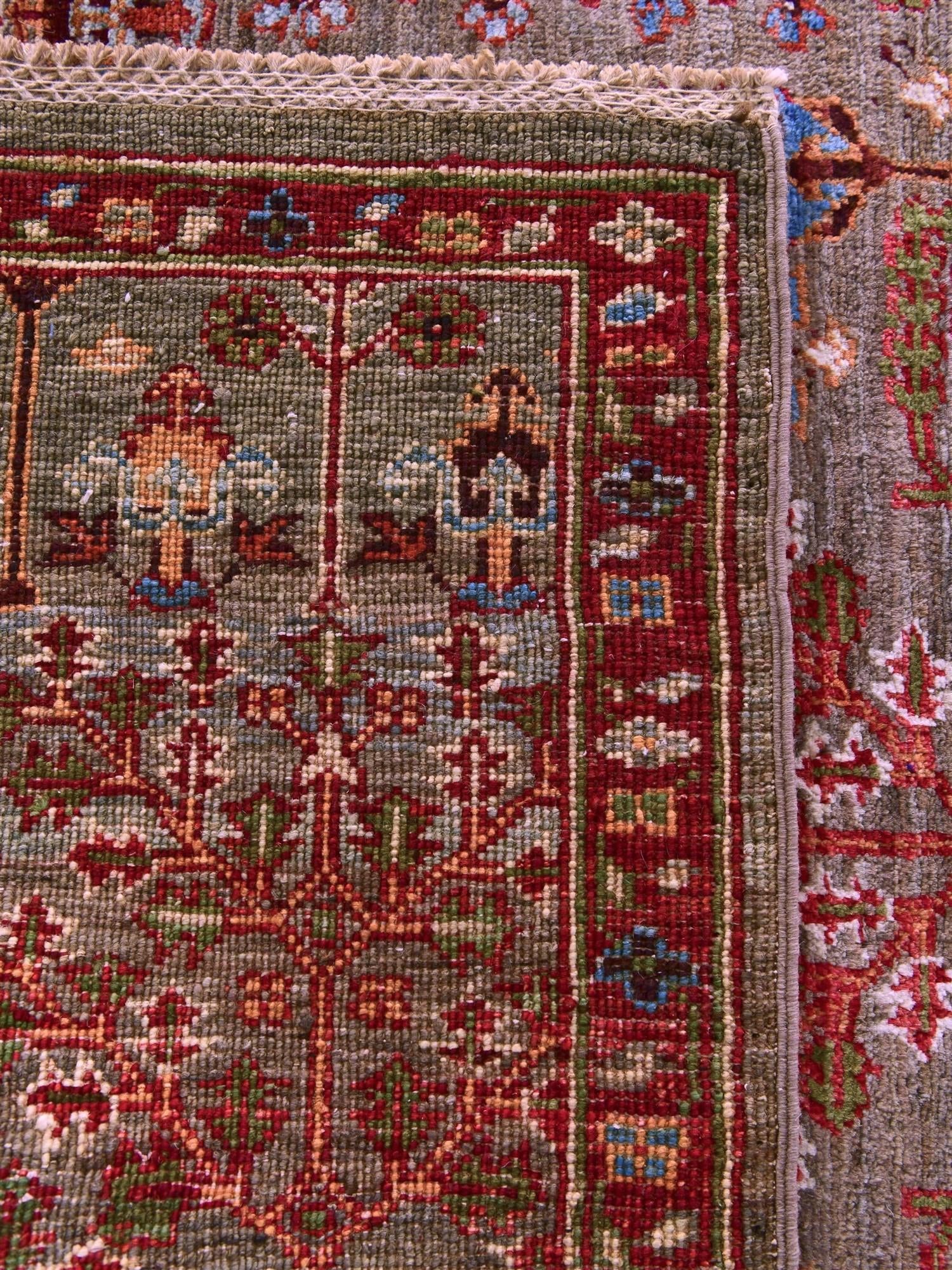 3' 4 x 4' 10 Hand Knotted Ariana Ziegler Rug