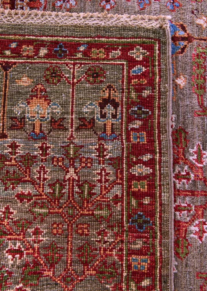 3' 4 x 4' 10 Hand Knotted Ariana Ziegler Rug