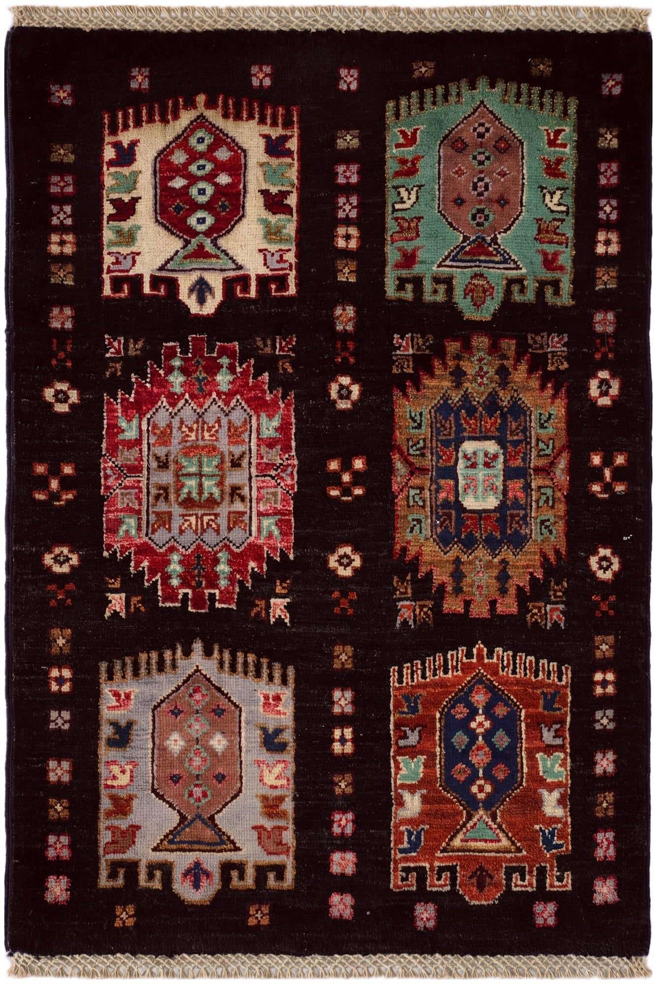 2' x 3' Hand Knotted Ariana Ziegler Rug