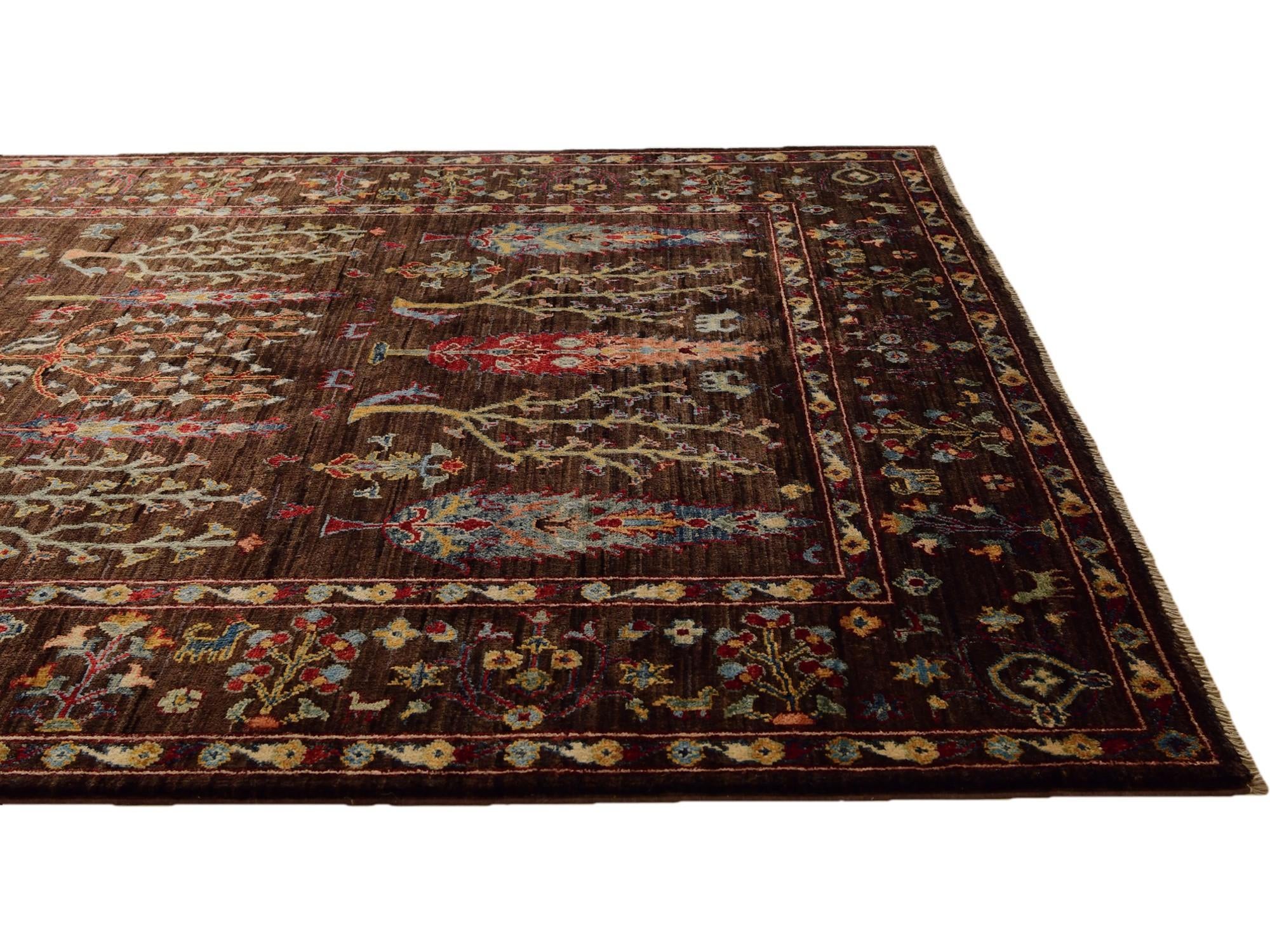 5' x 6' 7 Hand Knotted Ariana Ziegler Rug