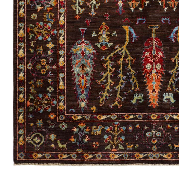 5' x 6' 7 Hand Knotted Ariana Ziegler Rug